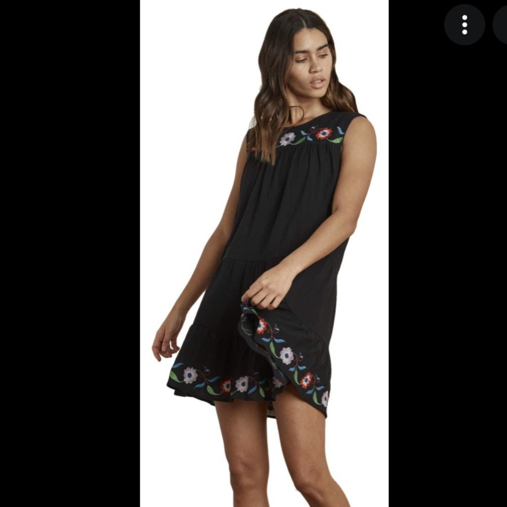 Anthropologie Mini Embroidered swing dress NWT - Picture 2 of 6